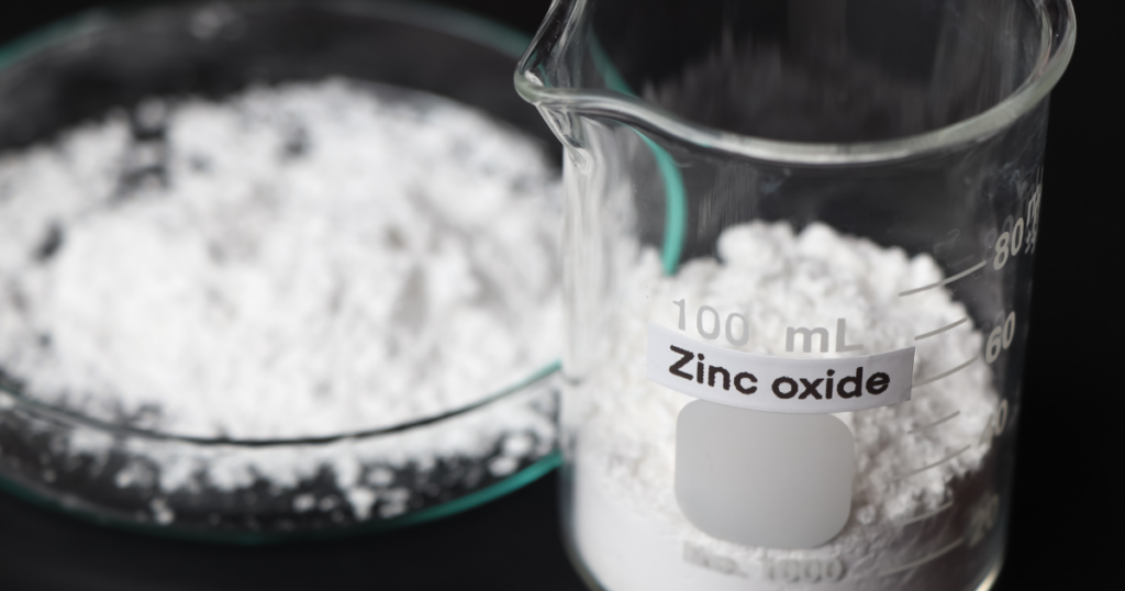 Zinc oxide coating